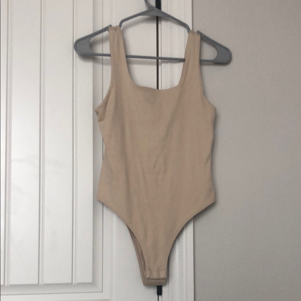 Beige Bodysuit